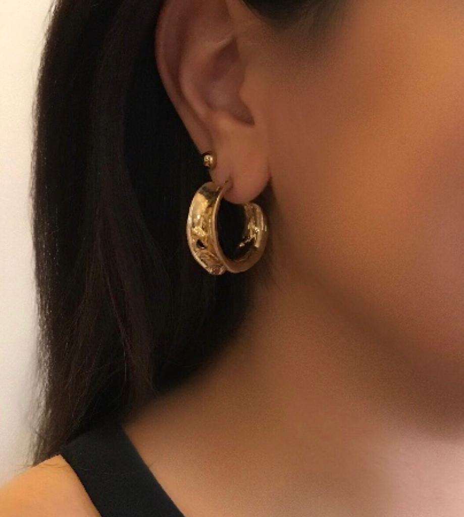 Artemis Titanium Earrings