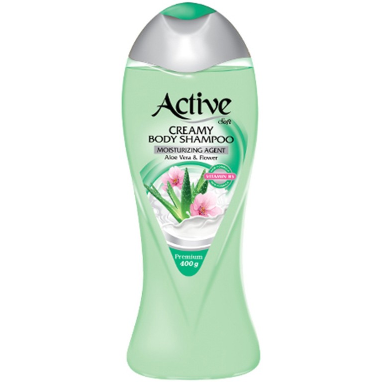 Aloe Vera Active Cream Body Shampoo 400 g