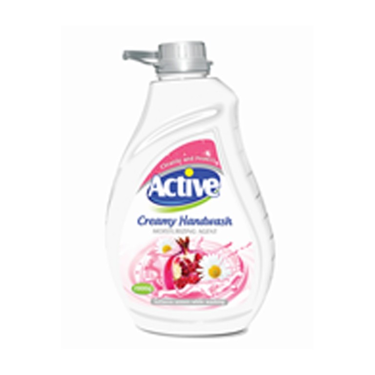 Active pink cream wash liquid volume 2000 ml