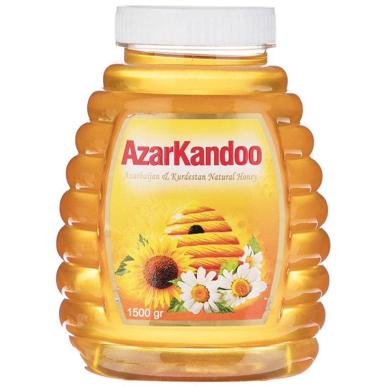 عسل طبیعی آذرکندو - 1.5 کیلوگرم