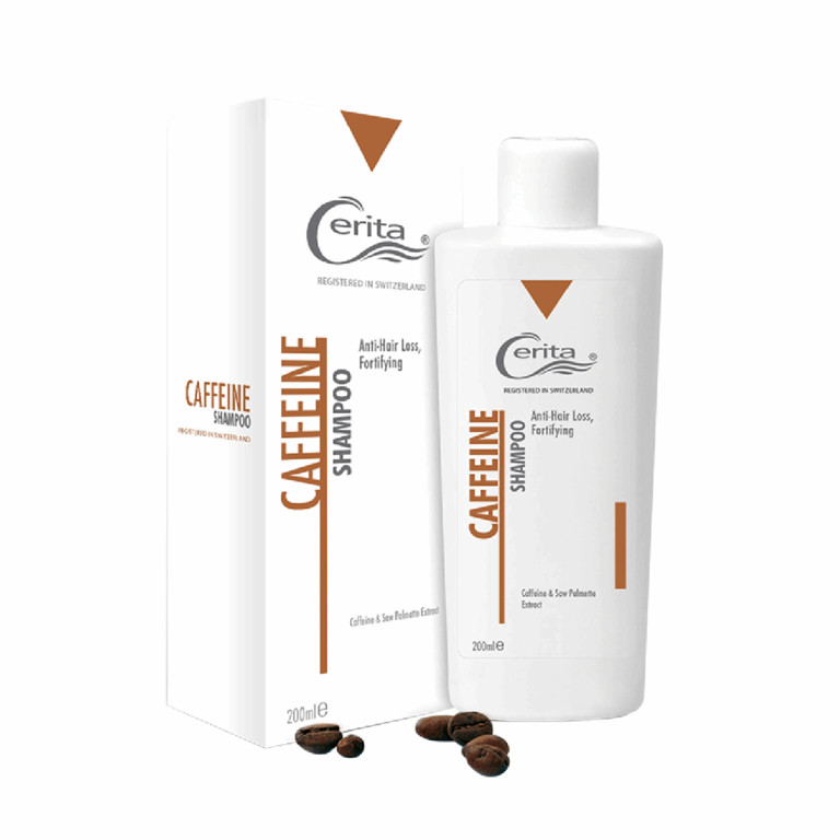 Serita Caffeine strengthening and anti-shedding shampoo, volume 200 ml