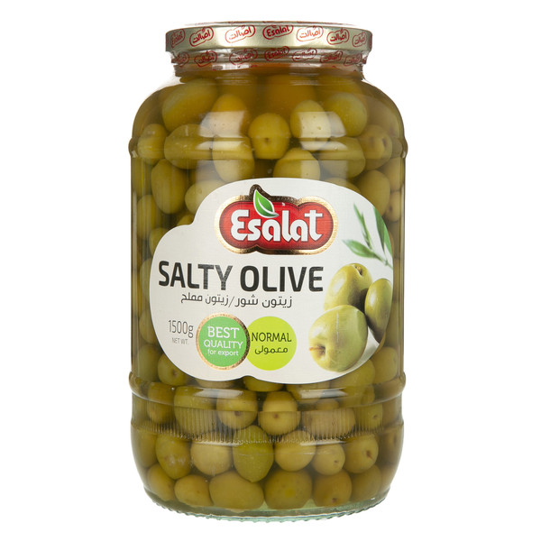 Original salted olives weighing 1.5 kg