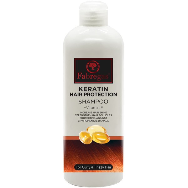 Fabrigas Keratin daily vitamin and hair shampoo, volume 400 ml
