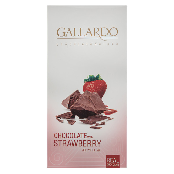 Farmland Gallard strawberry chocolate with chocolate amount of 100 grams