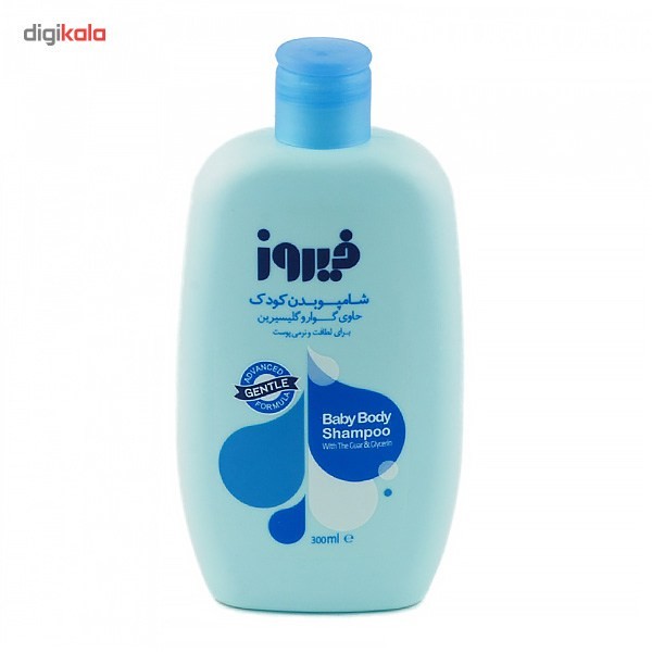 Turquoise baby body shampoo with guar extract 300 ml