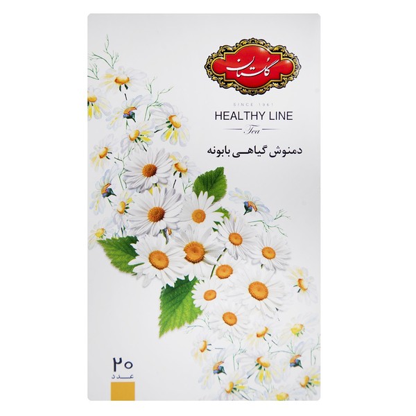 Golestan chamomile bag tea package, 20 pieces