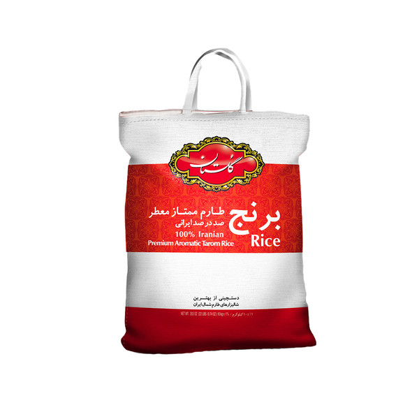 Tarom Mumtaz Golestan rice weighs 10 kg