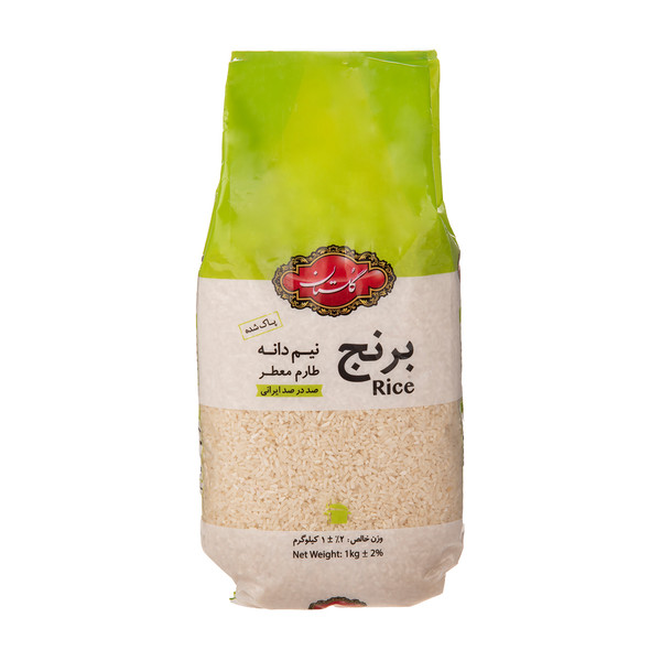 Tarom Golestan half grain rice amount 1 kg