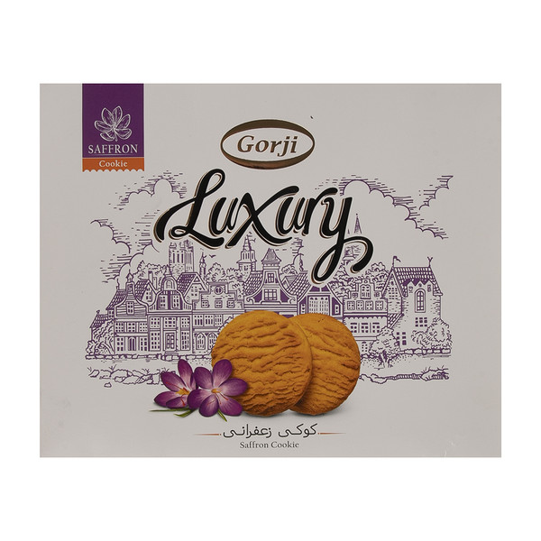 Georgian luxury saffron cookie weighs 330 grams