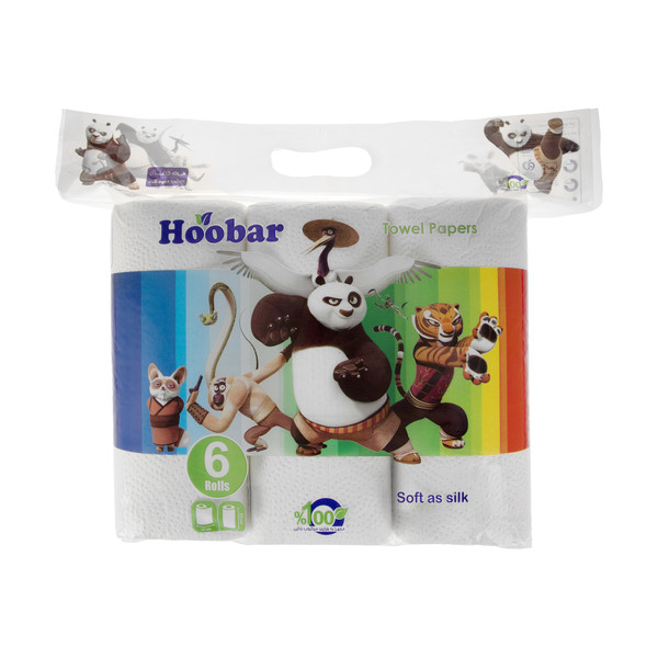 Hobar towel model Panda model, 6 pieces