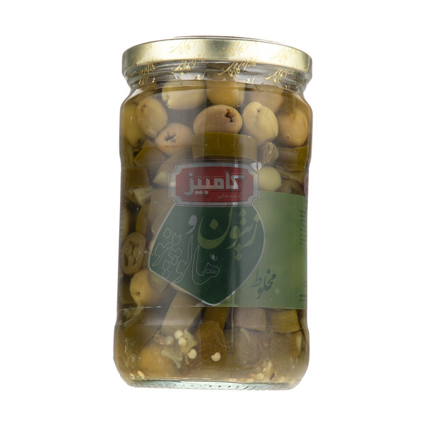 Kambiz olives with halopino amount of 640 grams