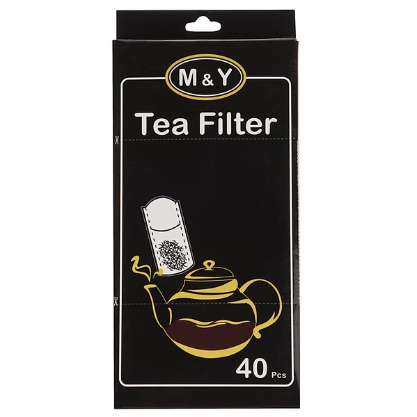 M&Y tea filter pack of 40 pieces