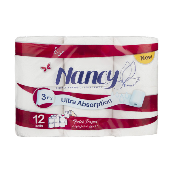 Nancy toilet paper pack 12 pieces