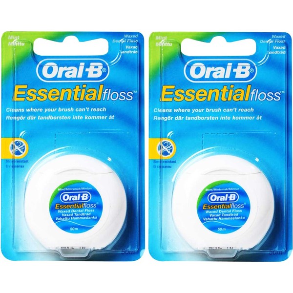Oral-B floss model ESSENTIAL FLOSS - UK 2-piece package