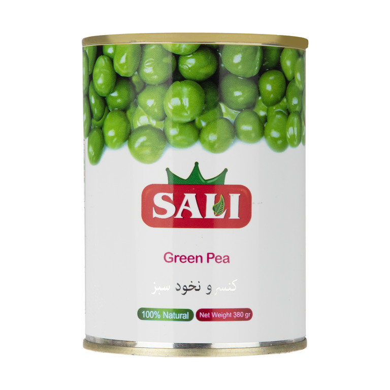 Canned green peas 380 grams