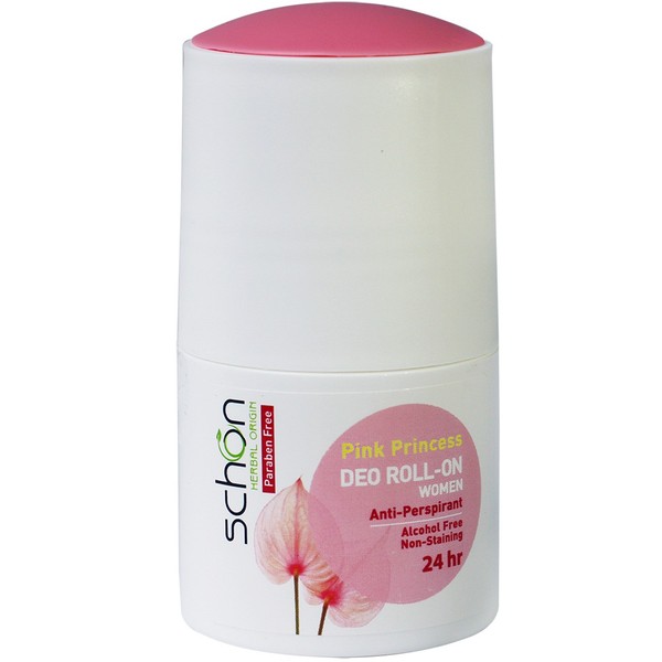 Women's pink antiperspirant model Pink Princess, volume 50 ml
