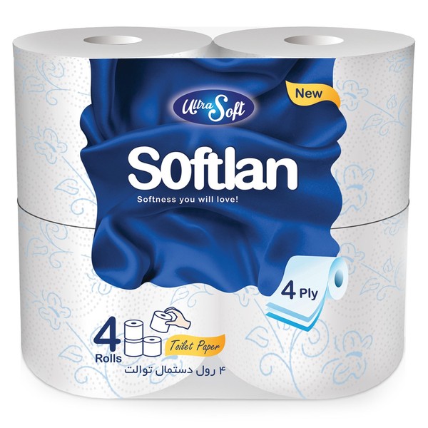 Softlen toilet paper 4-pack