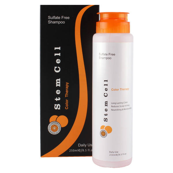 Stem cell shampoo for highlighted and colored hair, volume 250 ml