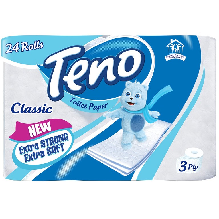 Teno toilet paper, Classic model, package of 24 pieces