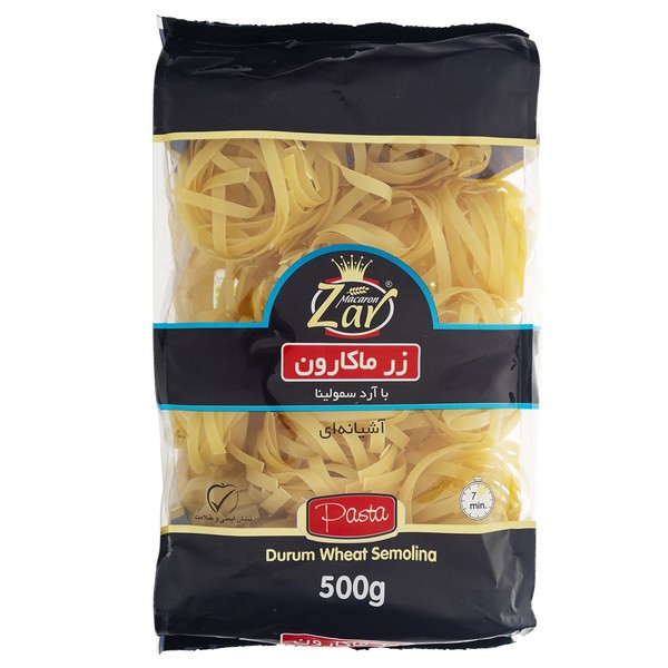 Pasta nest with macaroni amount of 500 g