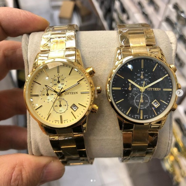 wholesale Citizen lock gold steel watch for women