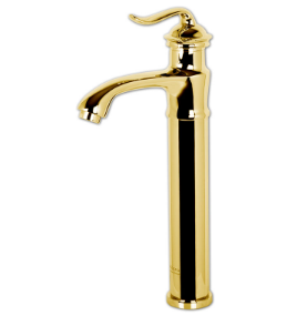 Golden Danube long base toilet tap