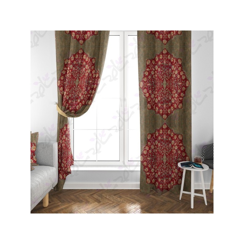 Pleasant velvet curtains