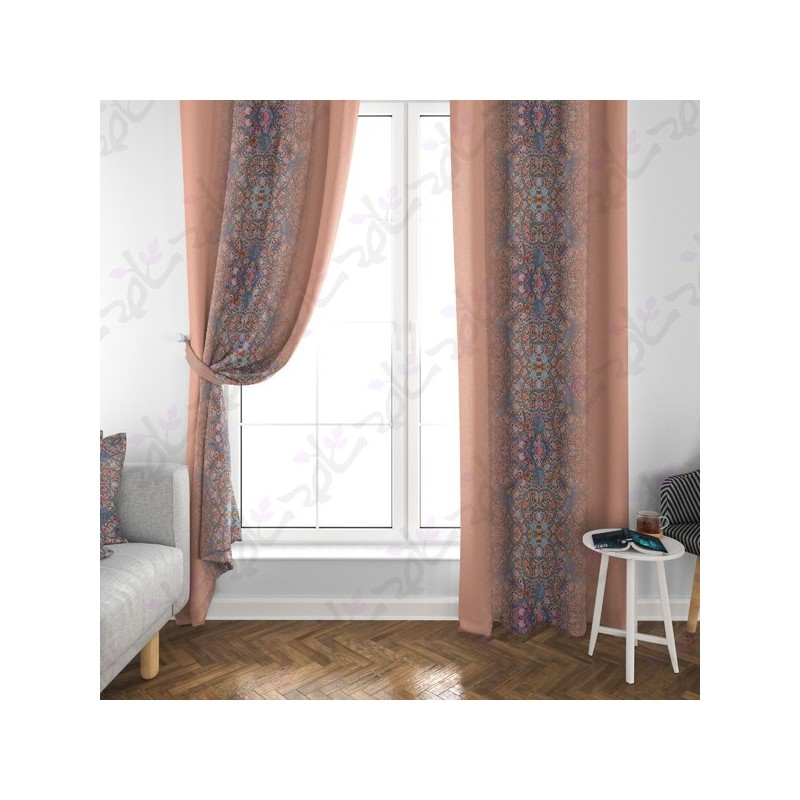 Spring velvet curtains model 2