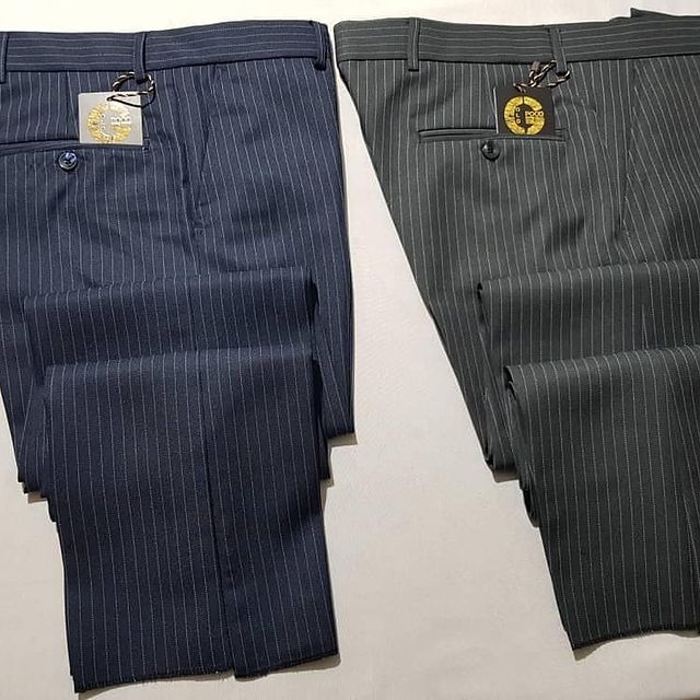 Classic men's fabric pants