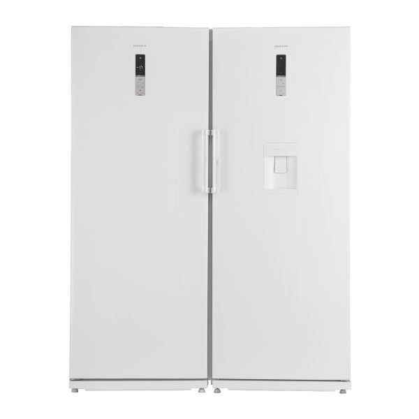 20-foot Emerson Diamond RH20D & FN20D twin refrigerator-freezer