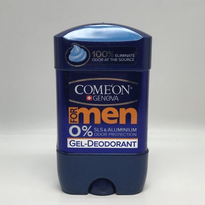 Men Deodorant Gel without Kaman Aluminum Volume 75 ml - COMEON