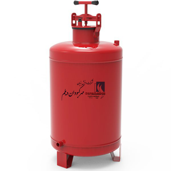 90 liter vertical fertilizer tank of Mehr Kaboudan Deylam - Anahid