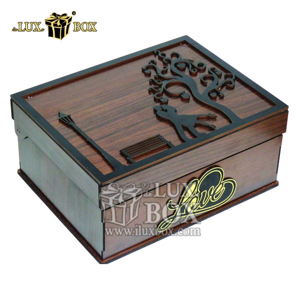 جعبه گل چوبی لوکس باکس کد LB 271