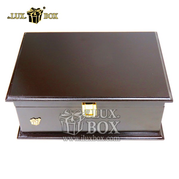 جعبه کادو چوبی لوکس باکس کد LB 272 _ B K 