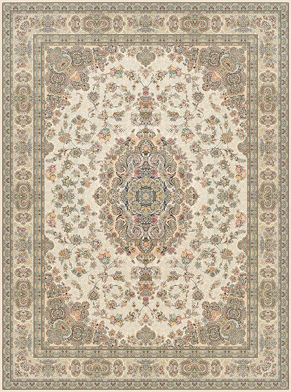 9 meter carpet design 815011 cream color