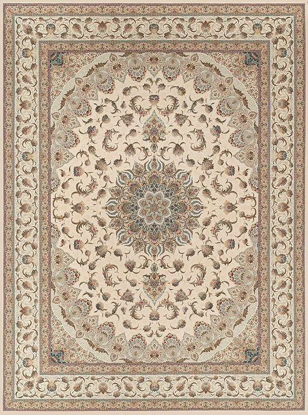 9 meter carpet design 815005 cream color