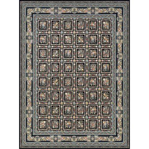 9 meter carpet, design 815008, gray color
