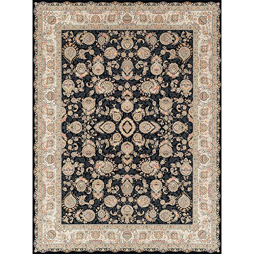 6 meter carpet design 815016 navy blue color