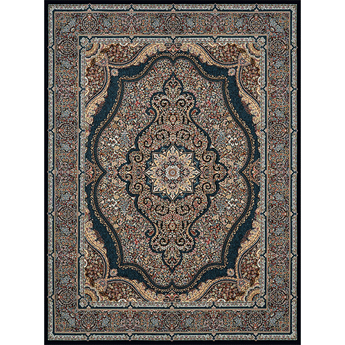 9 meter carpet design 872120 navy blue color