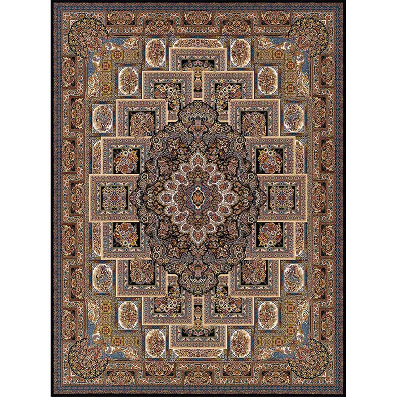 12 meter carpet design 802040 navy blue color