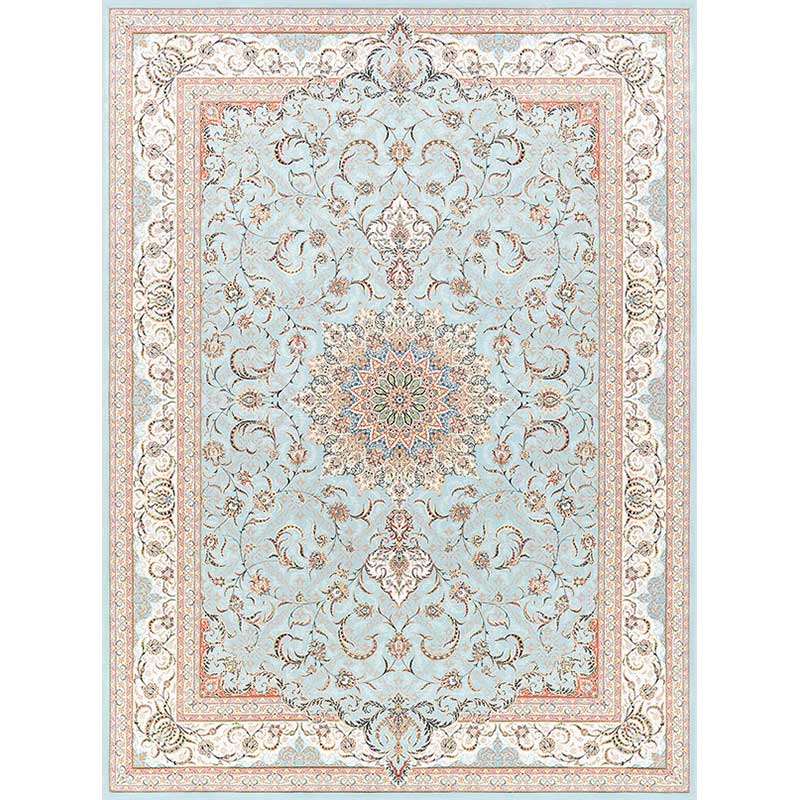 12 meter carpet design 803033 blue color