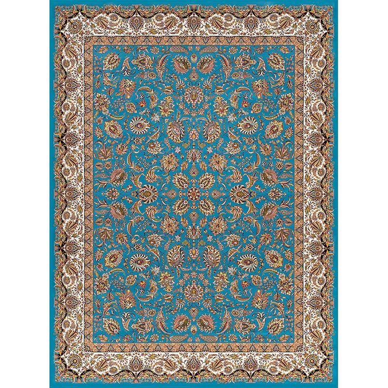 6 meter carpet design 801030 blue color