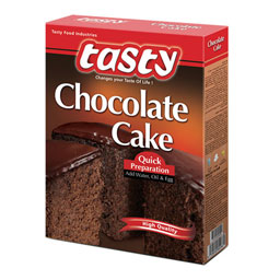 پودر کیک شکلاتی 500 گرمی تیستی