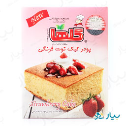 Strawberry cake powder 450 g flowers