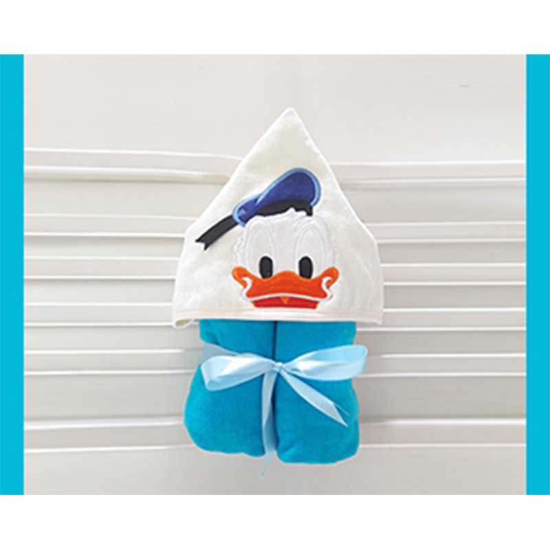 Duck doll shawl towel design