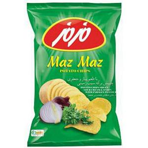 Maz Maz onions and pasley chips 60gr