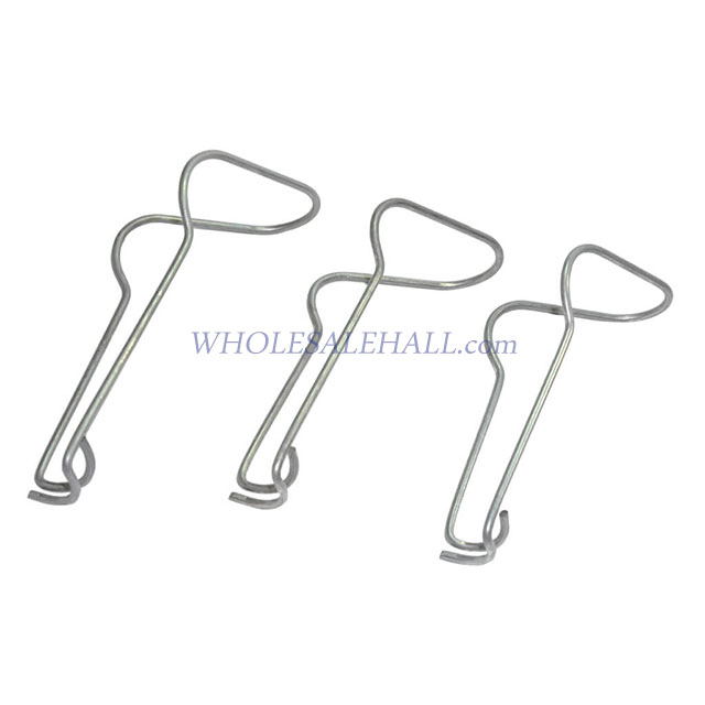 Greenhouse plastic coated clips for pipes skyplant