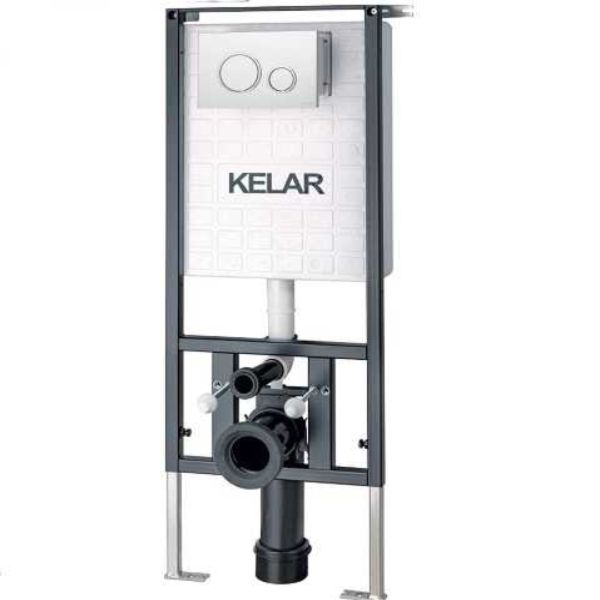   Toilet Flush Tank (Concealed/In-Wall Flushing System)<br/>Model : Wall-Hung<br/>Brand : Kelar