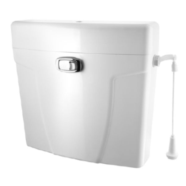   Toilet Flush Tank (Traditional/External Flushing System)<br/>Model : Maral<br/>Brand : Owj