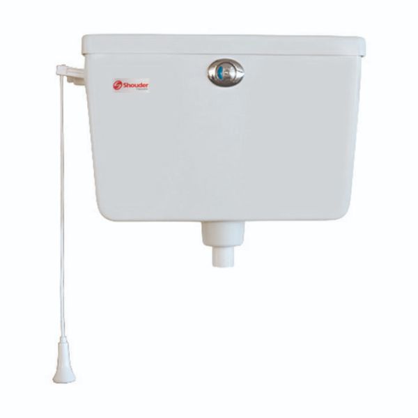  Toilet Flush Tank (Traditional/External Flushing System)<br/>Model : Farel<br/>Brand : Shouder